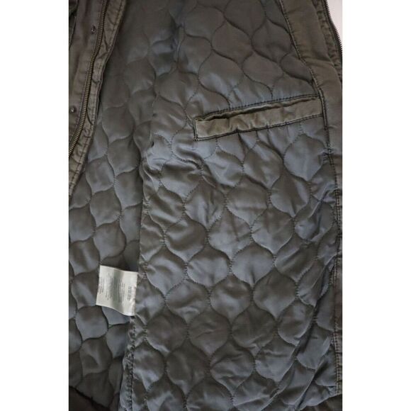 Levi's LM7RC485 Men's Size Large Utility Military Field Jacket Olive Green - Picture 14 of 16